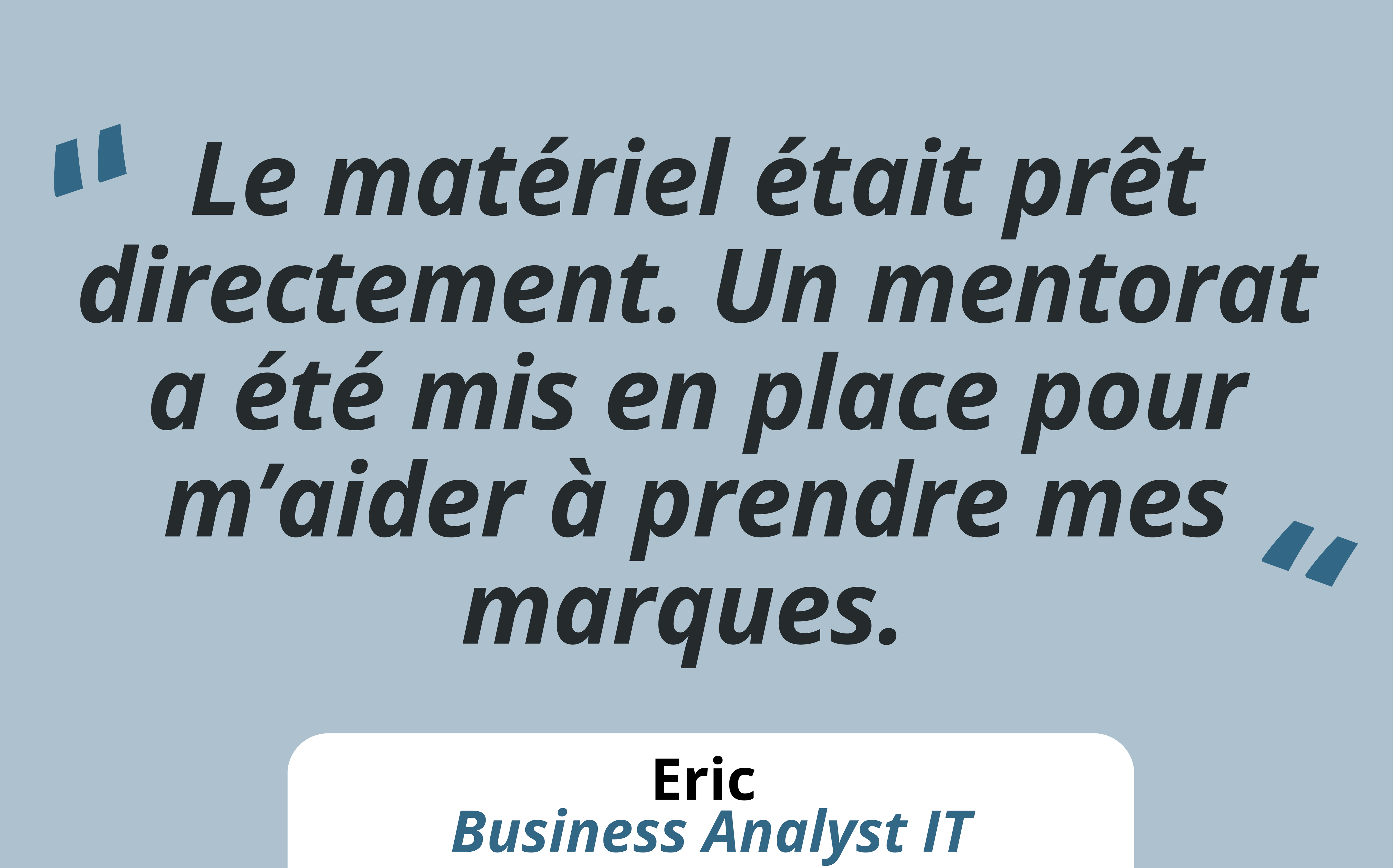 Eric Business Analyst IT