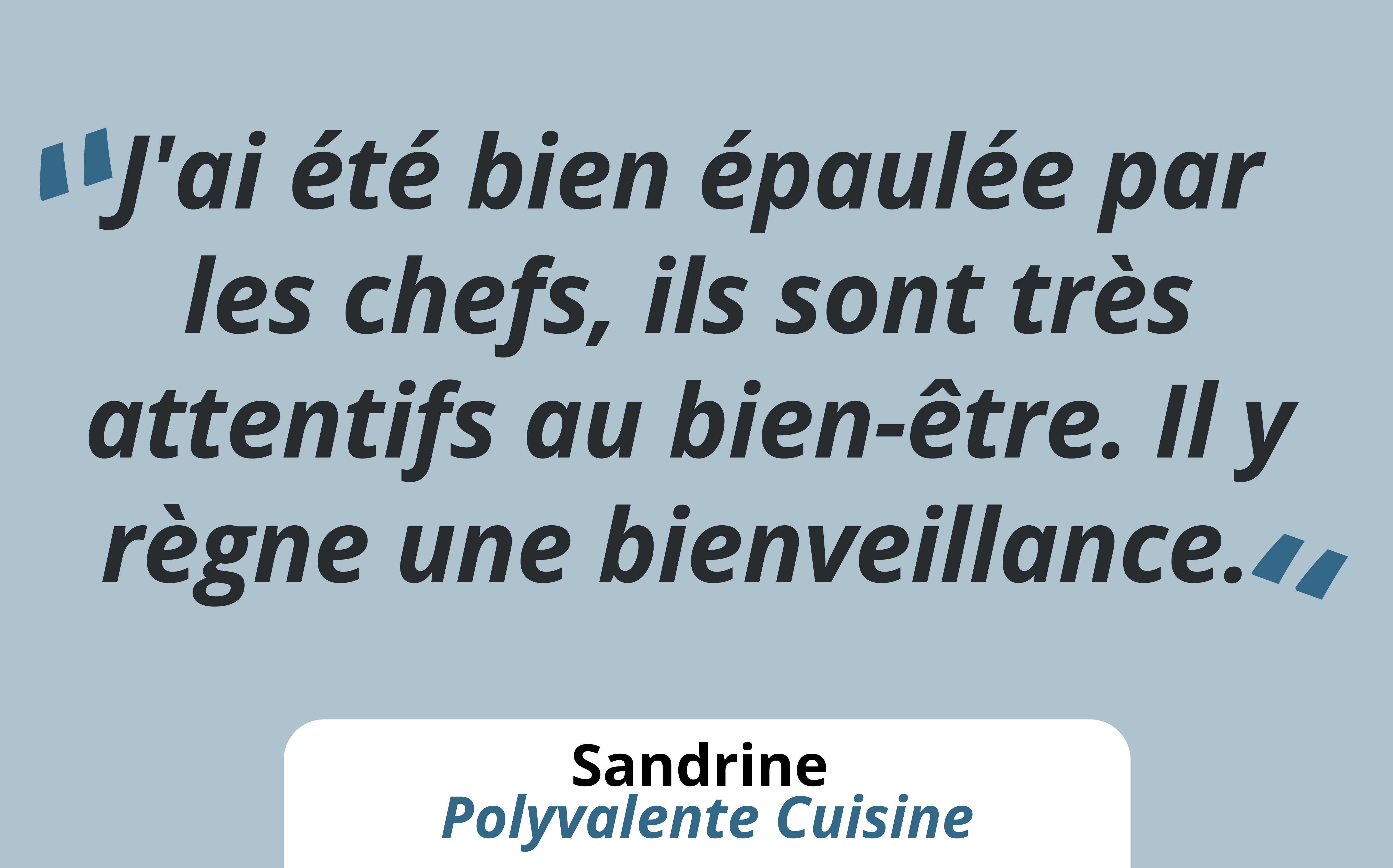 Sandrine Polyvalente Cuisine