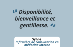 Sylvie Infirmière de consultation en médecine interne