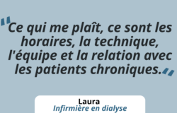 Laura Infirmière en dialyse