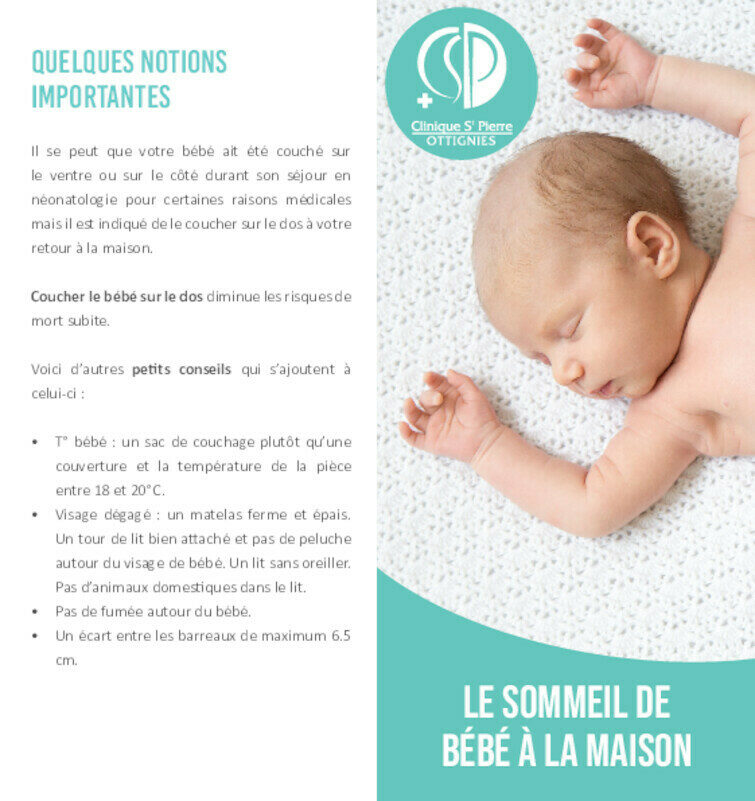 PLME COMM 0058 Le sommeil de bébé à la maison